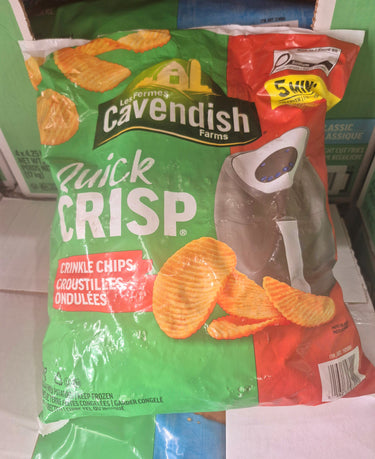 Cavendish Frozen Quick Crisp Chips - 1 x 2 Kilos